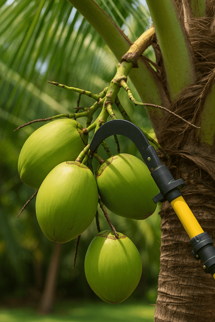 FESTEL FRP Telescopic Pole With Coconut Plucker