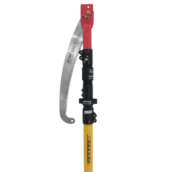 FESTEL 6 to 18ft Telescopic Pole with Foldable Tree Pruner (With Rexine Cover) view 3